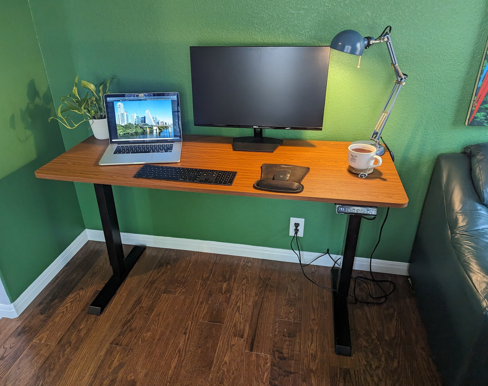 Austin Walnut Standing Desk